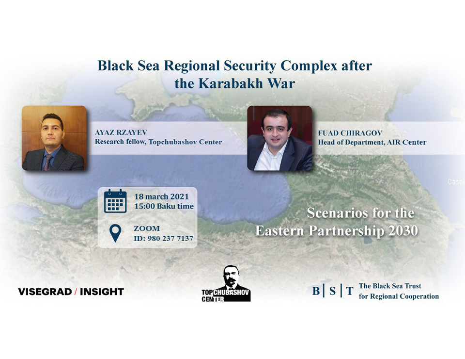 Security complex in the Black Sea region after the Karabakh war (announcement)