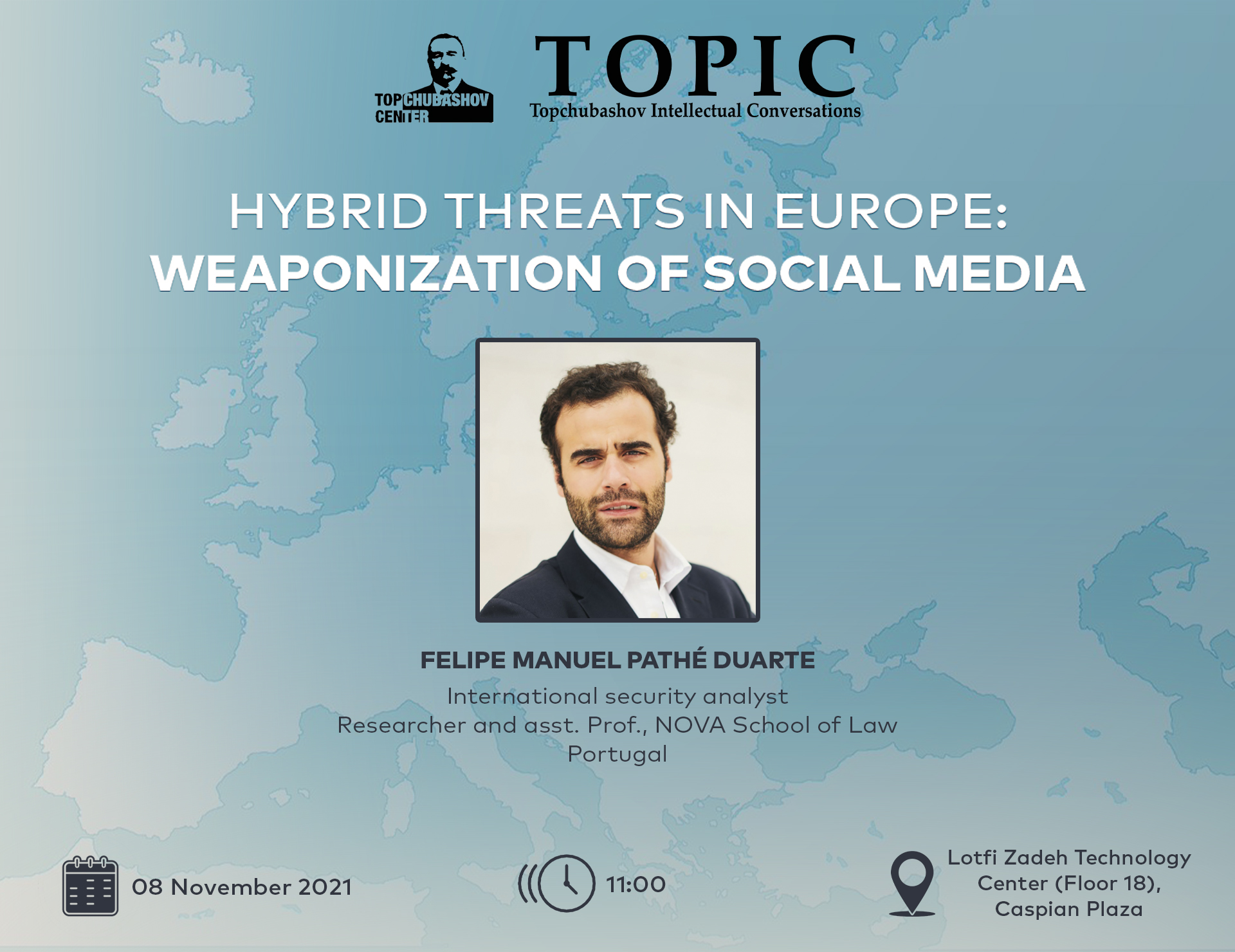 Hybrid threats in Europe: Weaponization of Social Media (Invitation to public lecture)
