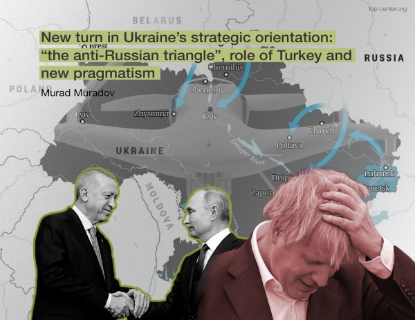 New turn in Ukraine’s strategic orientation: “the anti-Russian triangle”, role of Turkey and new pragmatism