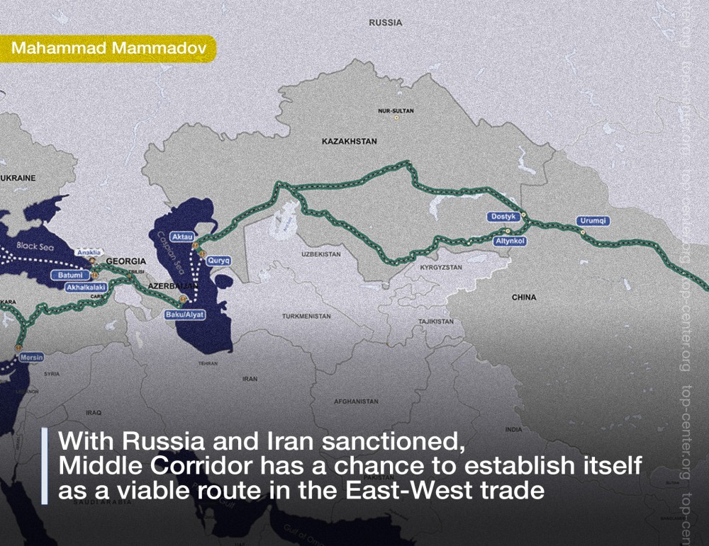 With Russia And Iran Sanctioned, Middle Corridor Has A Chance To ...