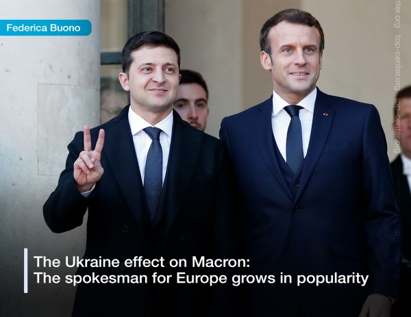 The Ukraine effect on Macron: The spokesman for Europe grows in popularity