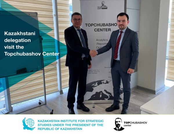 Kazakhstani delegation visit the Topchubashov Center