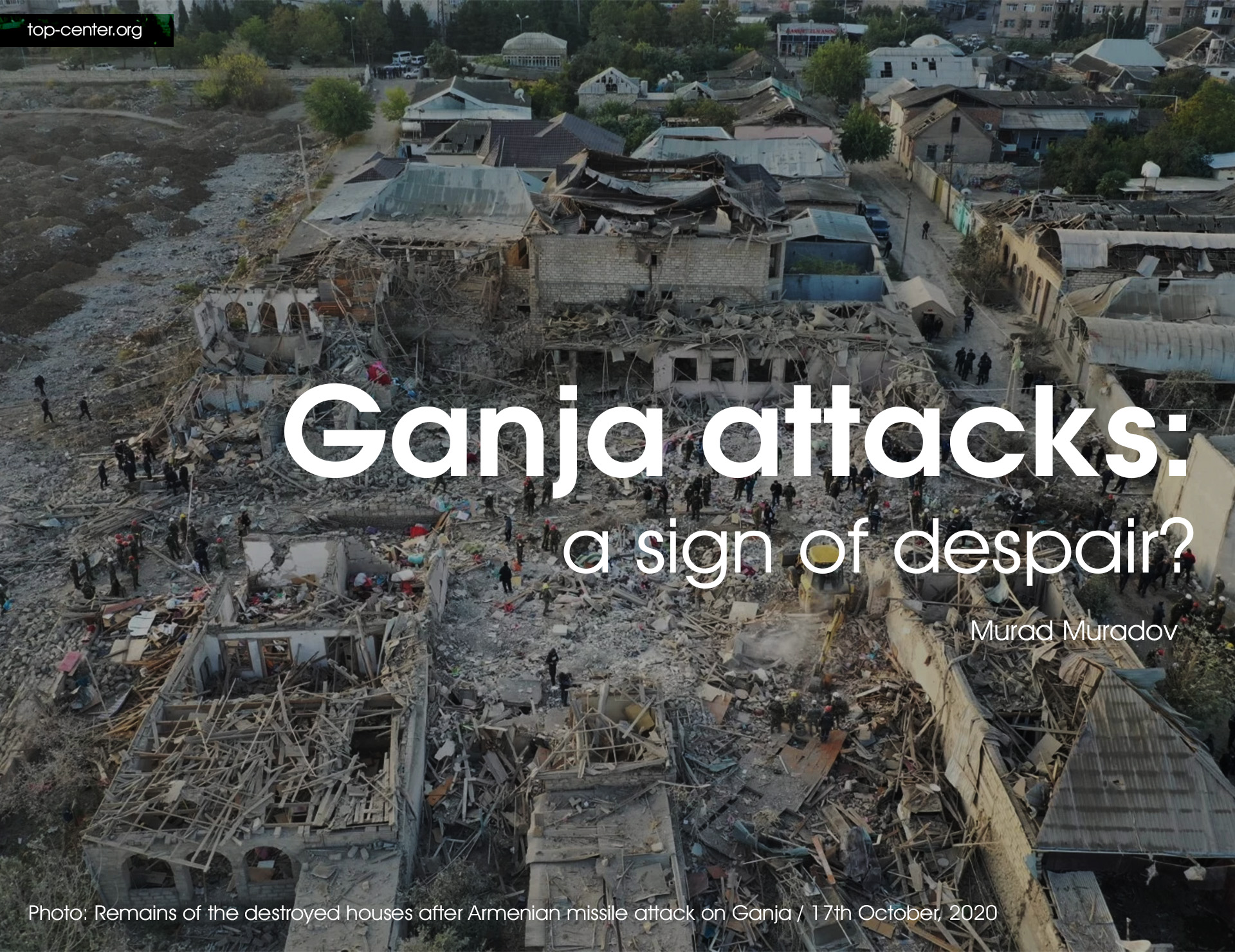 Ganja attacks: a sign of despair?