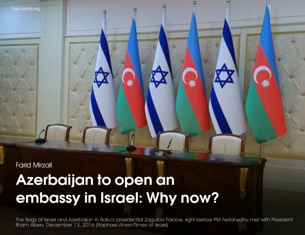 Azerbaijan to open an embassy in Israel: Why now?