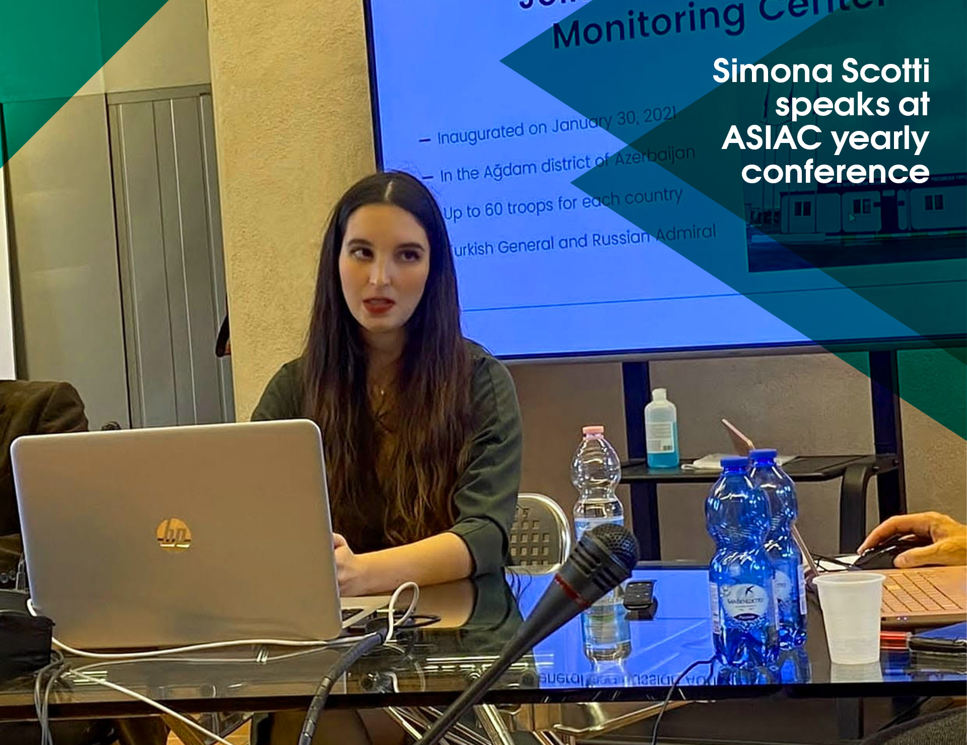Simona Scotti speaks at ASIAC yearly conference