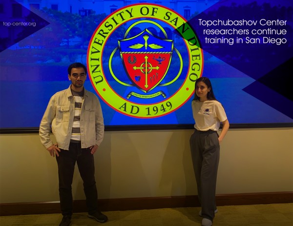 Topchubashov Center researchers continue training in San Diego