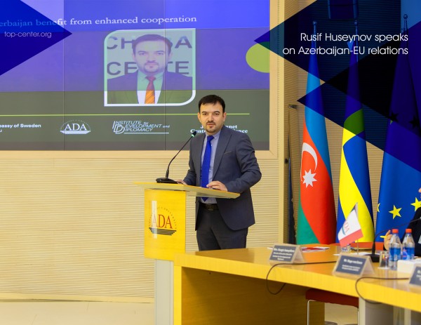 Rusif Huseynov speaks on Azerbaijan-EU relations
