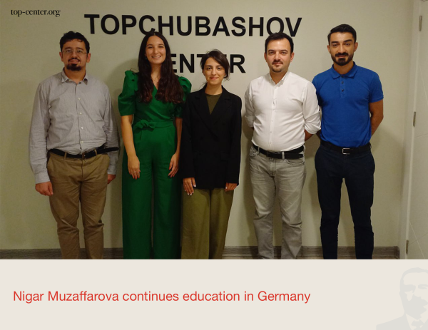 Nigar Muzaffarova continues education in Germany