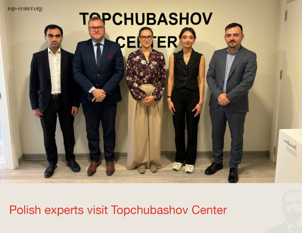 Polşalı ekspertlər Topçubaşov Mərkəzini ziyarət ediblər