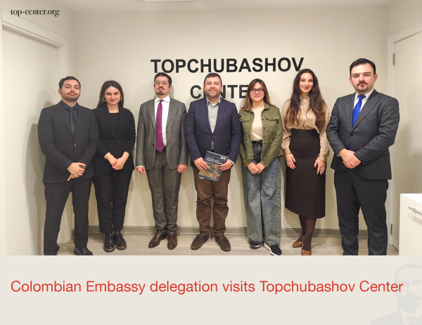 Colombian Embassy delegation visits Topchubashov Center