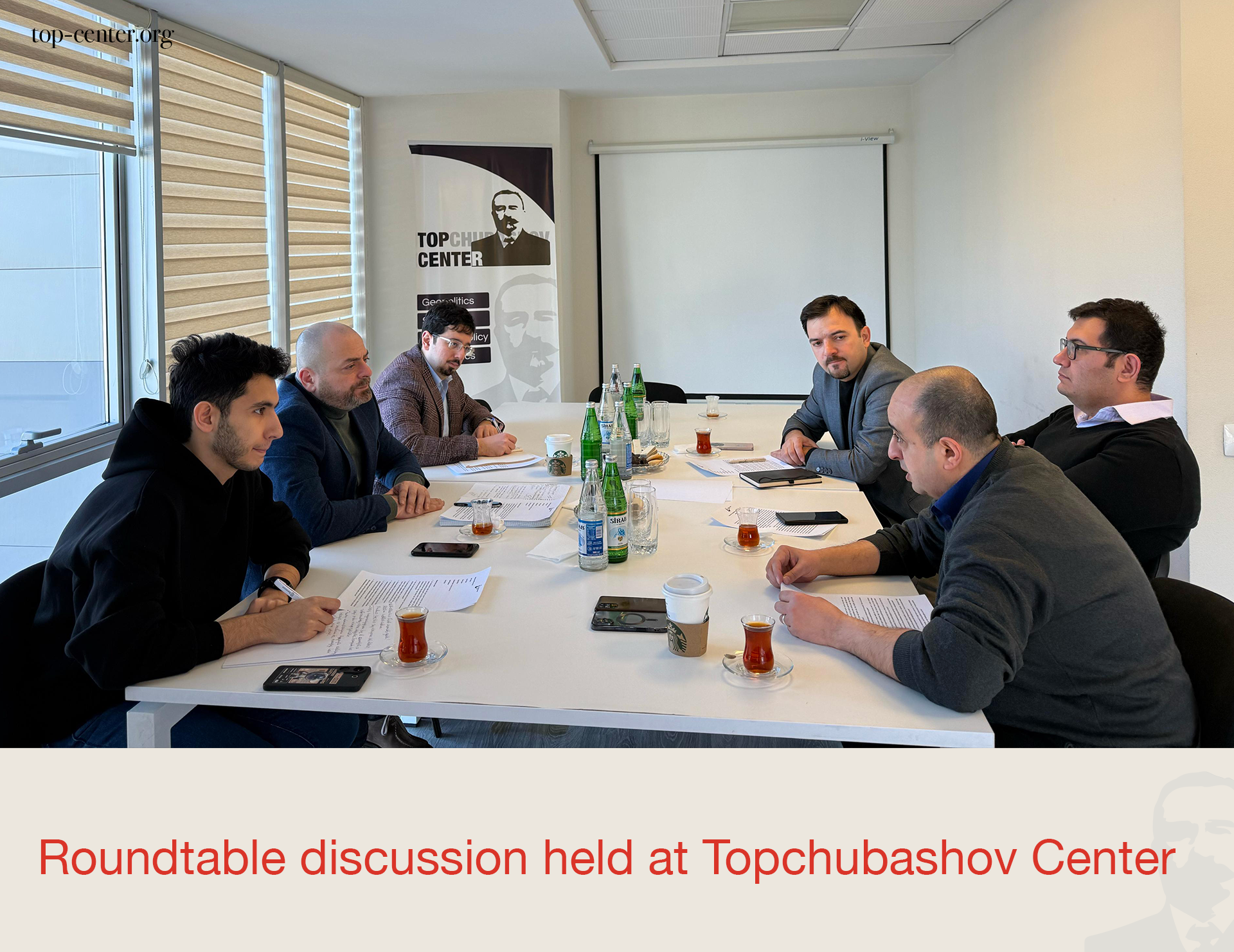 Roundtable discussion held at Topchubashov Center