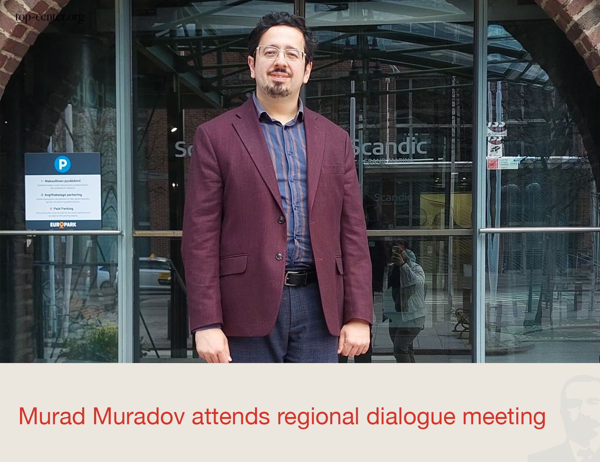 Murad Muradov regional dialoq iclasında iştirak etmişdir