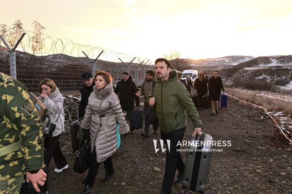 Rusif Hüseynov və Murad Muradov Ermənistanda səfərdədir